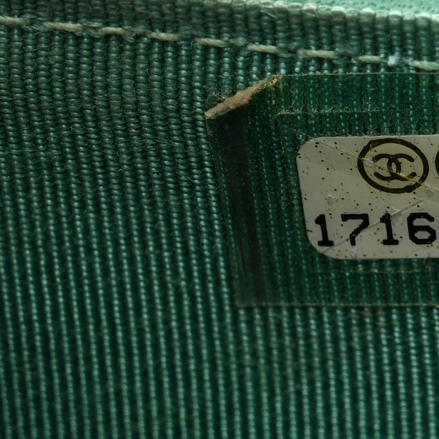 Patent Quilted Large Flap Wallet Green