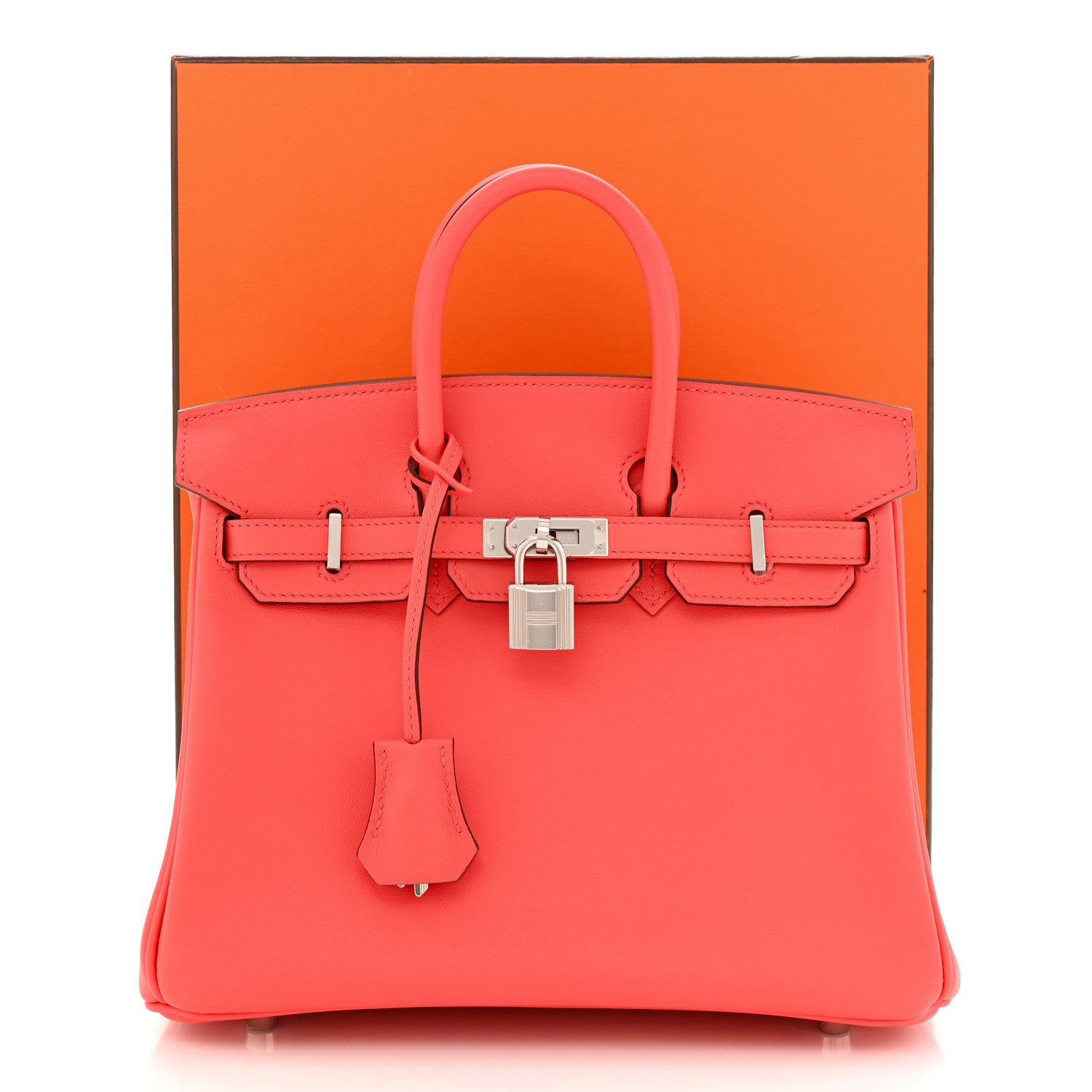 Hermes Swift Birkin 25 Rose Texas 11 of 11