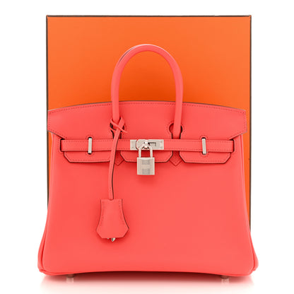 Hermes Swift Birkin 25 Rose Texas 11 of 11