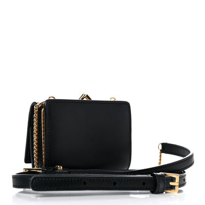 Saint Laurent Smooth Calfskin Monogram Rider Belt Bag Black 3 of 15