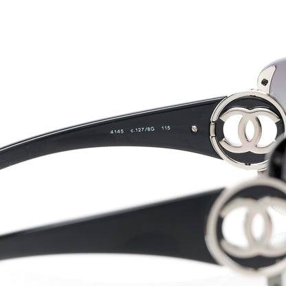 Chanel CC Sunglasses 4145 Black 5 of 8