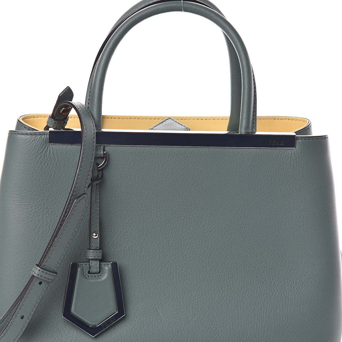 Vitello Dolce Century Petite 2Jours Tote Malachite
