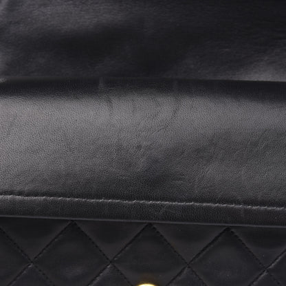 Chanel Lambskin Quilted Small Double Flap Black 12 of 16