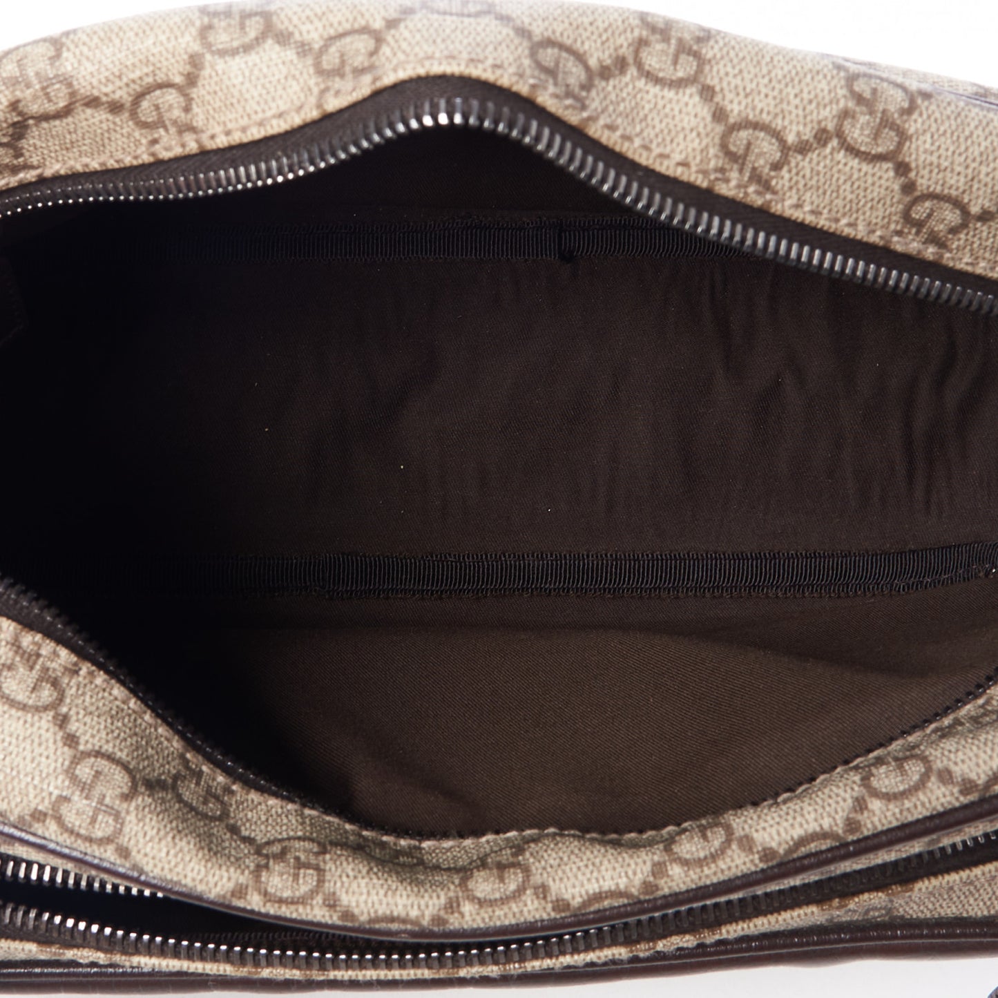 GG Plus Monogram Camera Bag Dark Brown