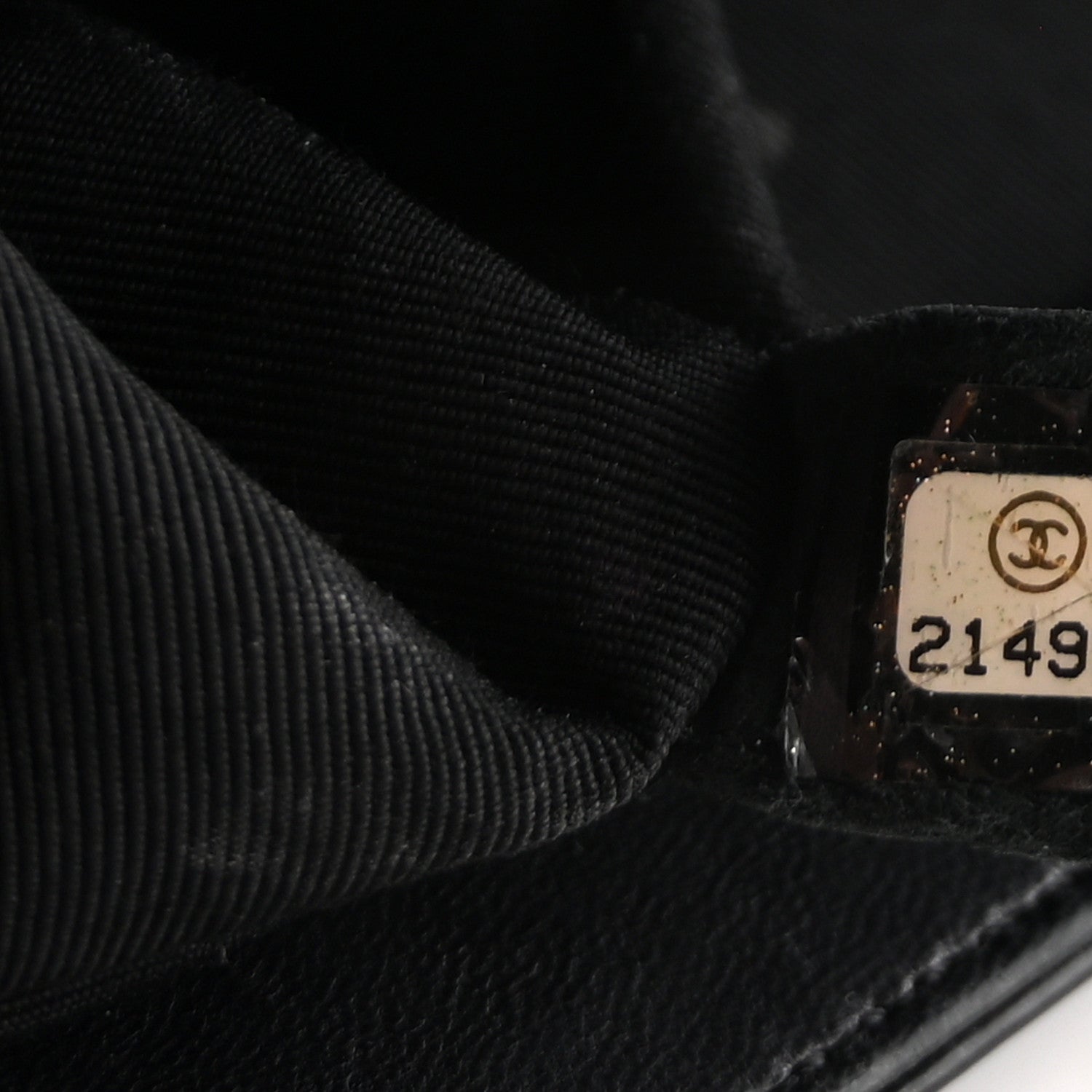 Chanel Glazed Calfskin Medium Boy Flap Black 7 of 10