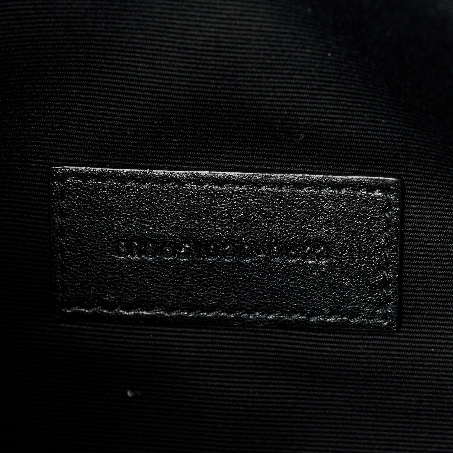 Saint Laurent Grain De Poudre Textured Mixed Matelasse Triquilt Monogram Clutch Black 7 of 11
