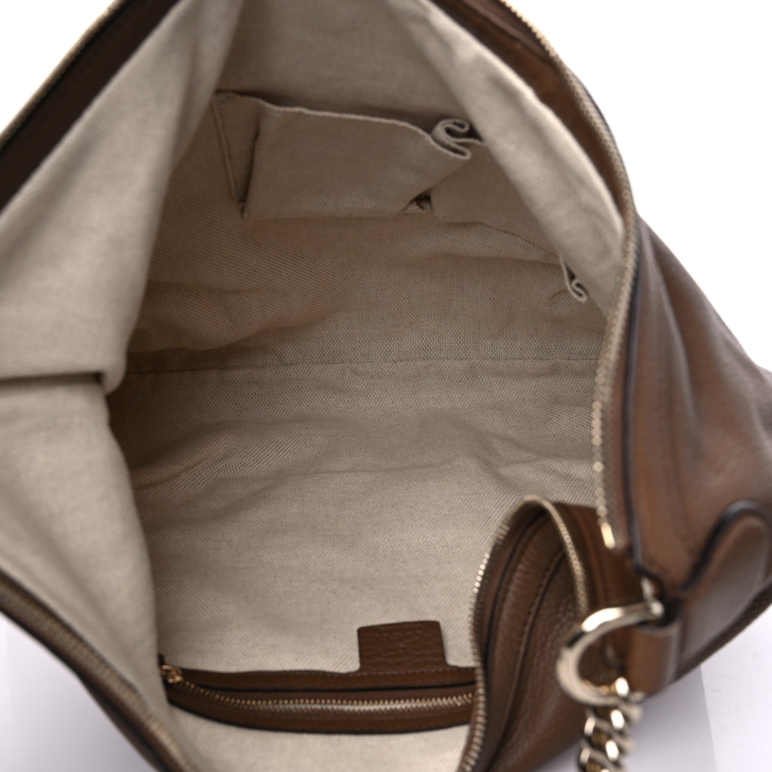 Gucci Cellarius Calfskin Medium Soho Chain Hobo Acero 5 of 9