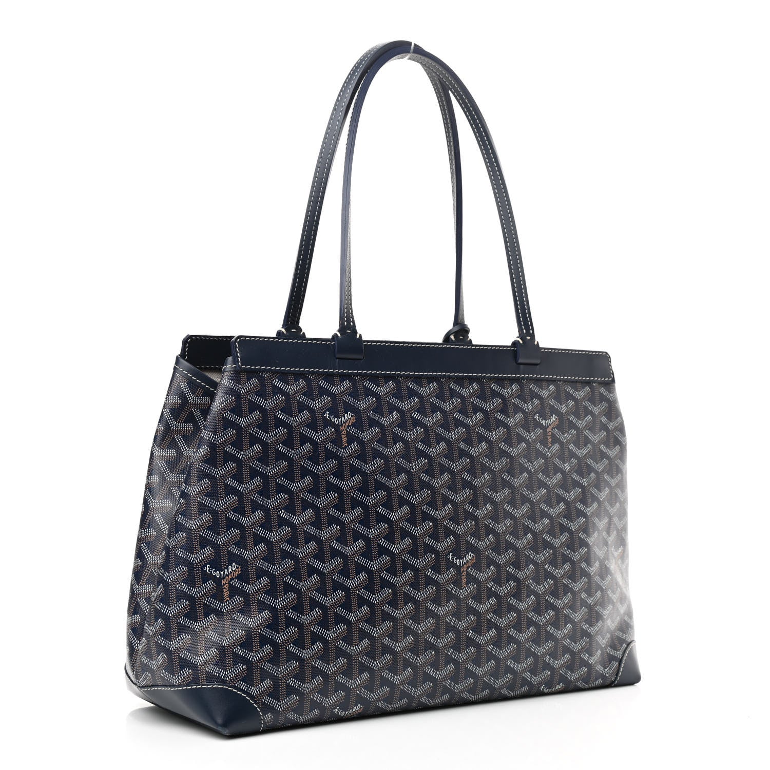 Goyard Goyardine Bellechasse PM Navy 3 of 10