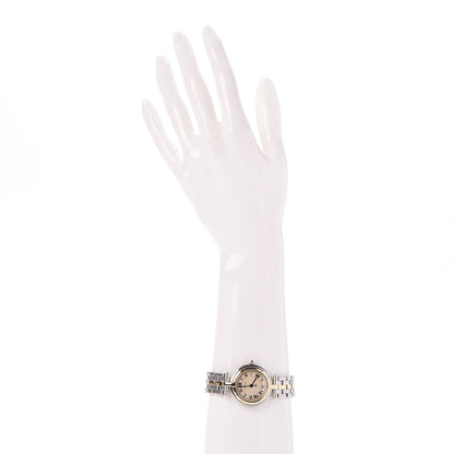 Cartier Stainless Steel 18K Yellow Gold 29mm Panthere Vendome Quartz Watch 2 of 8
