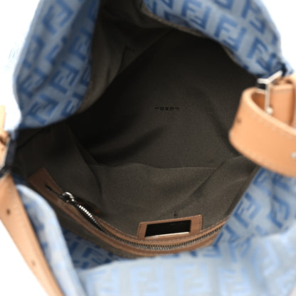 Fendi Zucchino Hobo Celeste Naturale 5 of 9