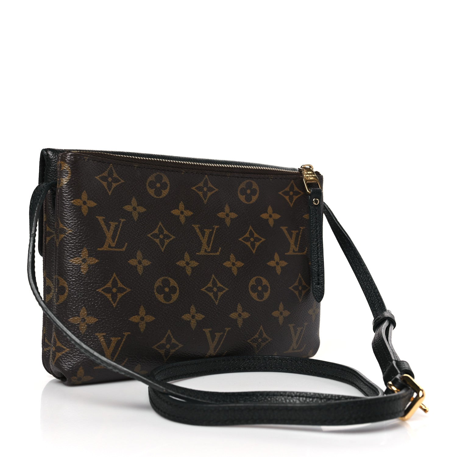 Louis Vuitton Monogram Twice Pochette Black 3 of 9