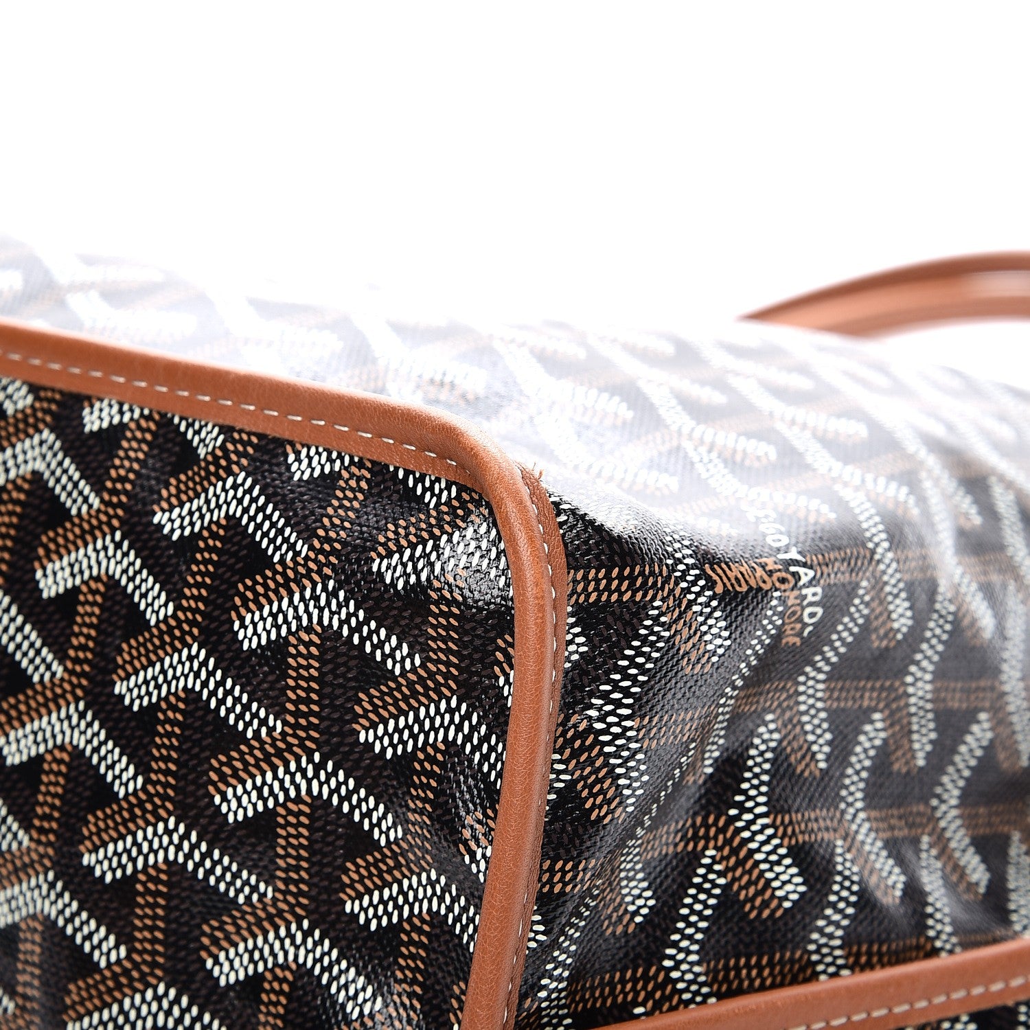 Goyard Goyardine Reversible Anjou PM Black Gold 11 of 13