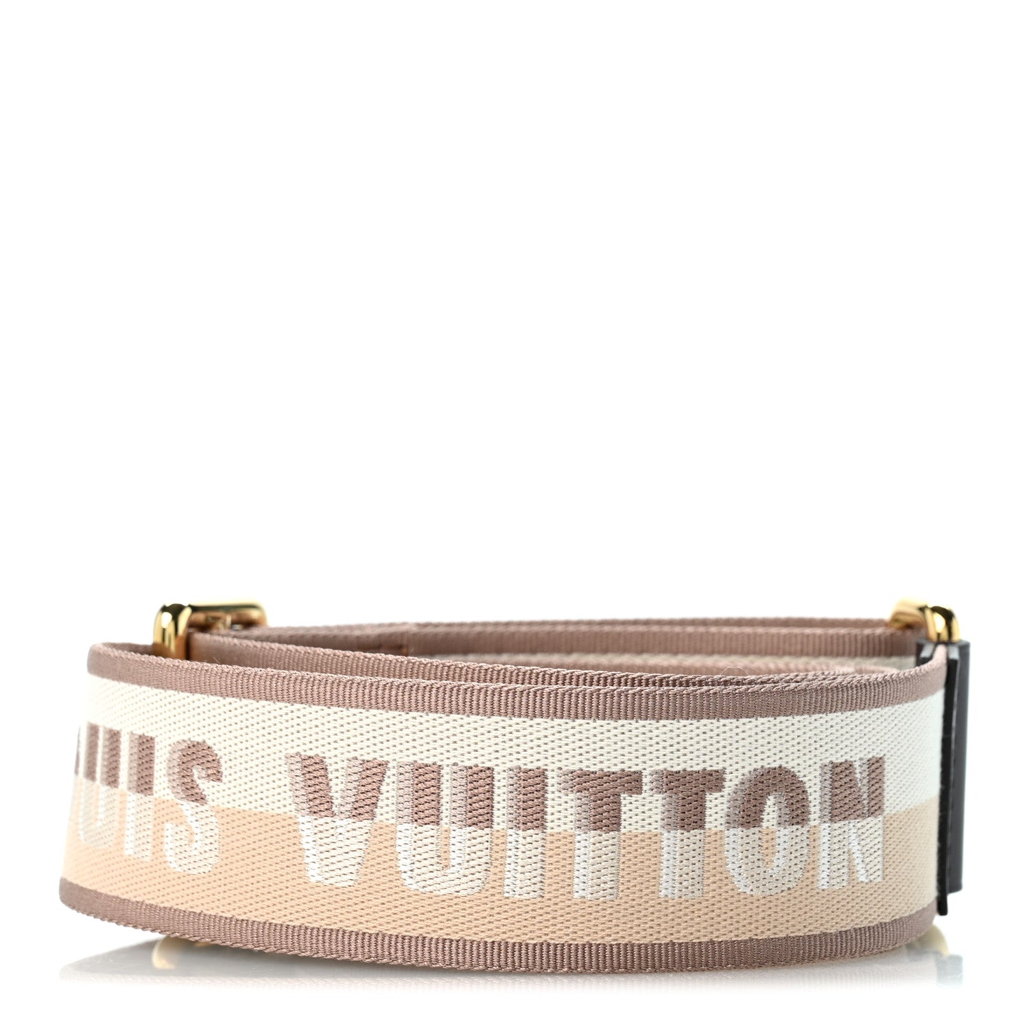 Louis Vuitton Jacquard Speedy Bandouliere 20 Shoulder Strap Beige Brown 2 of 4