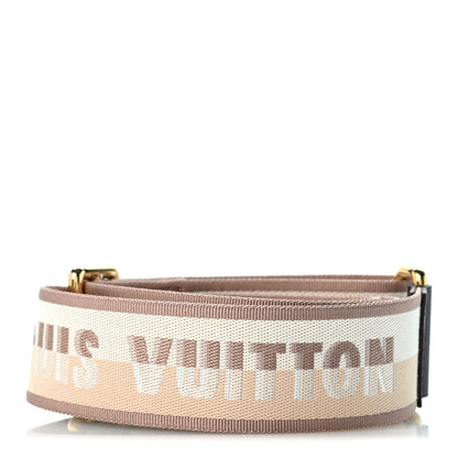 Louis Vuitton Jacquard Speedy Bandouliere 20 Shoulder Strap Beige Brown 2 of 4