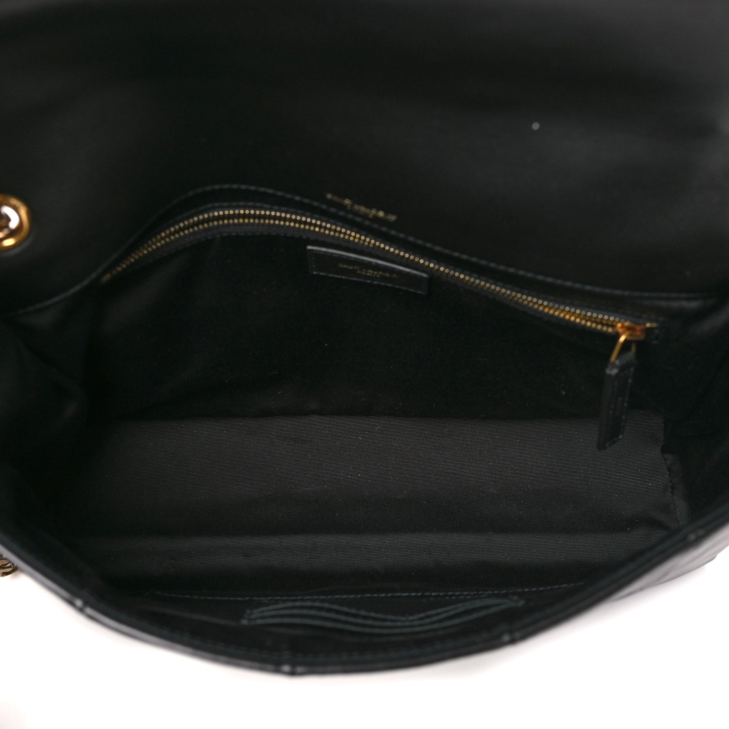 Lambskin Patchwork Monogram Large Jamie Black