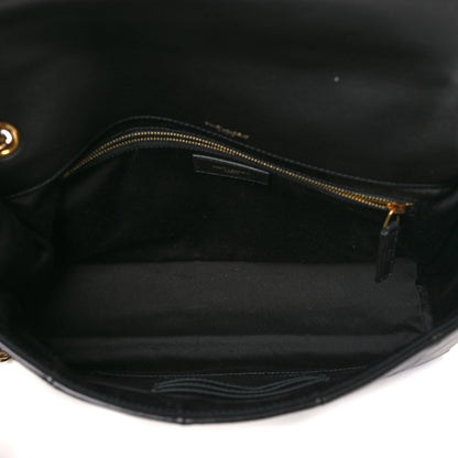 Saint Laurent Lambskin Patchwork Monogram Large Jamie Black 5 of 10