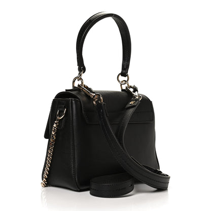 Chloe Calfskin Mini Faye Day Shoulder Bag Black 2 of 13