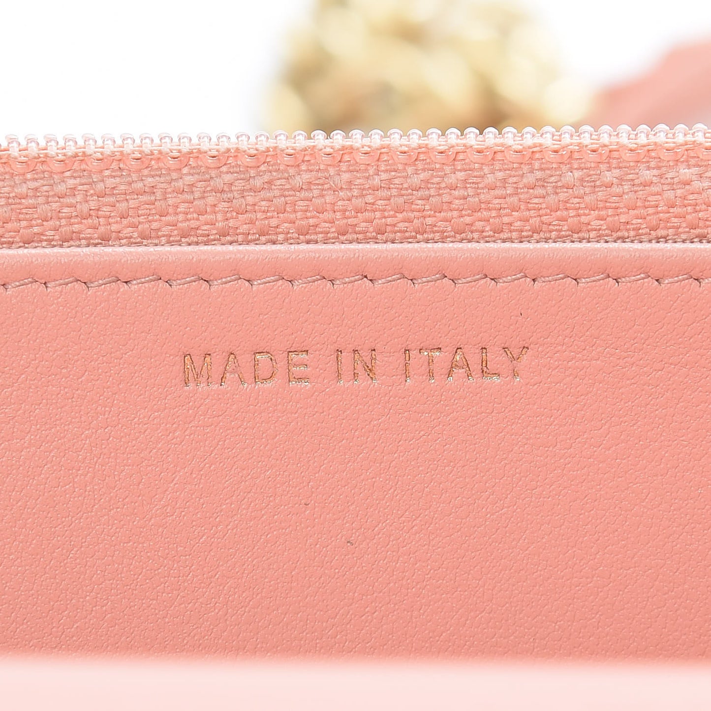 Caviar Quilted Boy Wallet On Chain WOC Light Pink