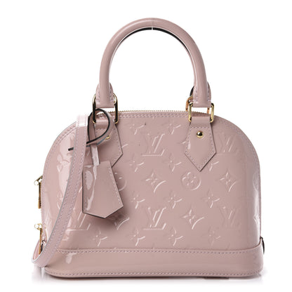 Louis Vuitton Vernis Alma BB Rose Ballerine 1 of 11