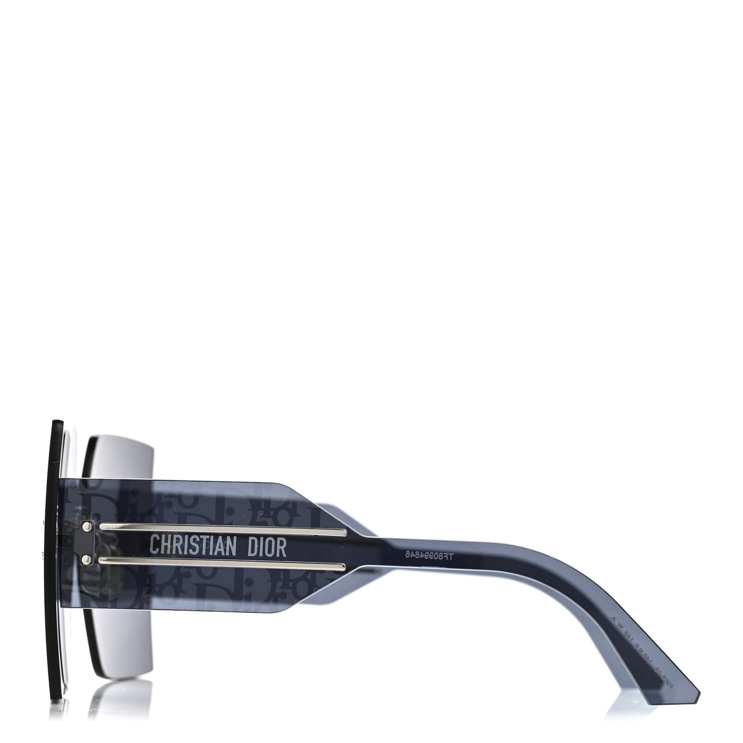 Acetate Oblique Diorclub M5U Mask Sunglasses Blue