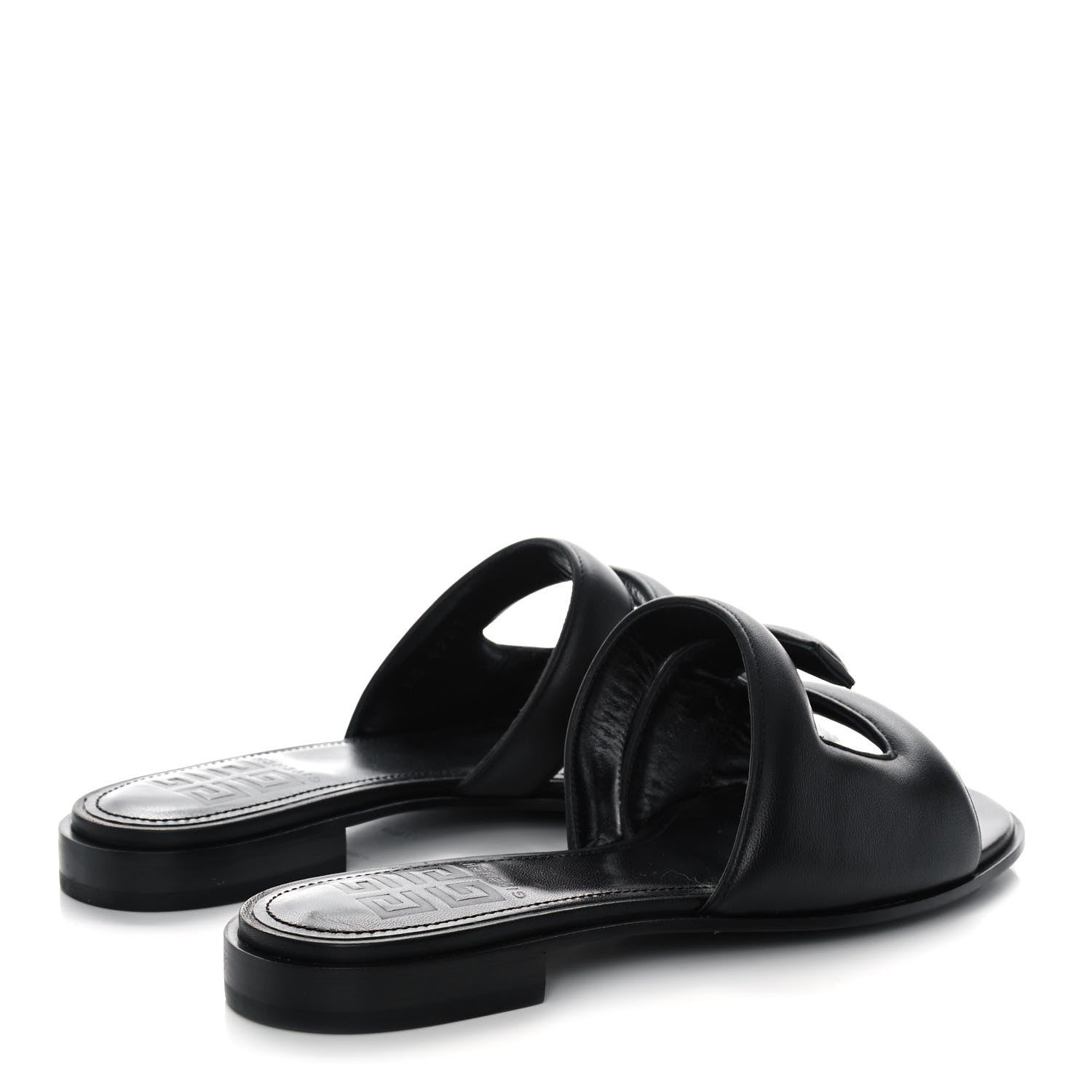 Givenchy Nappa G Flat Sandals 36 Black 4 of 10