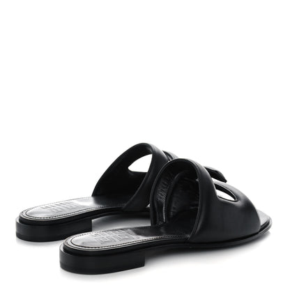 Givenchy Nappa G Flat Sandals 36 Black 4 of 10