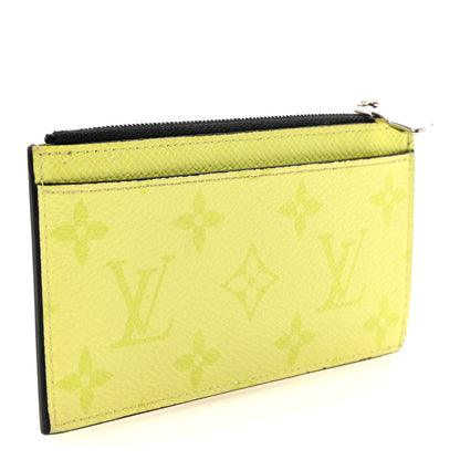 Louis Vuitton Taigarama Coin Card Holder Yellow 3 of 6