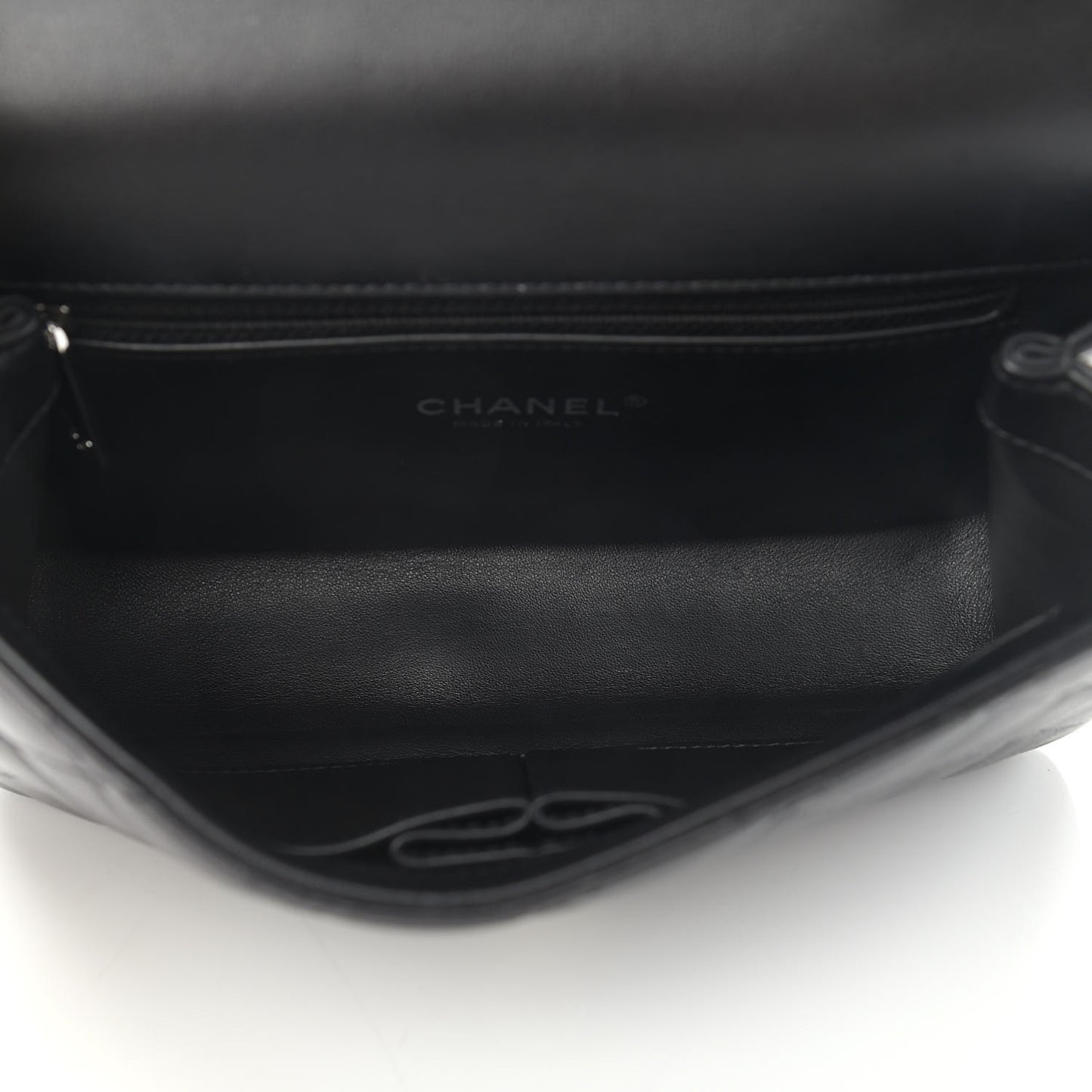 Lambskin Quilted Small CC Filigree Flap Black
