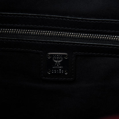 MCM Grained Calfskin Large Klara Hobo Black 9 of 9