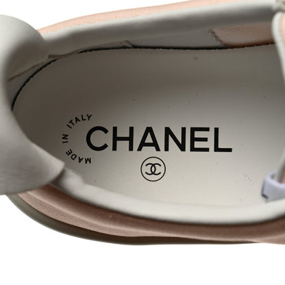 Chanel Canvas Womens Sneakers 40.5 Light Pink 7 of 10