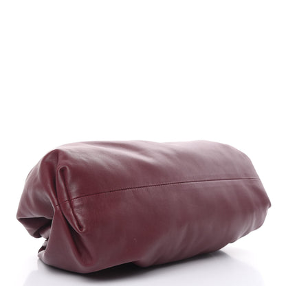 Bottega Veneta Smooth Butter Calf The Pouch Oversized Clutch Bordeaux 4 of 12