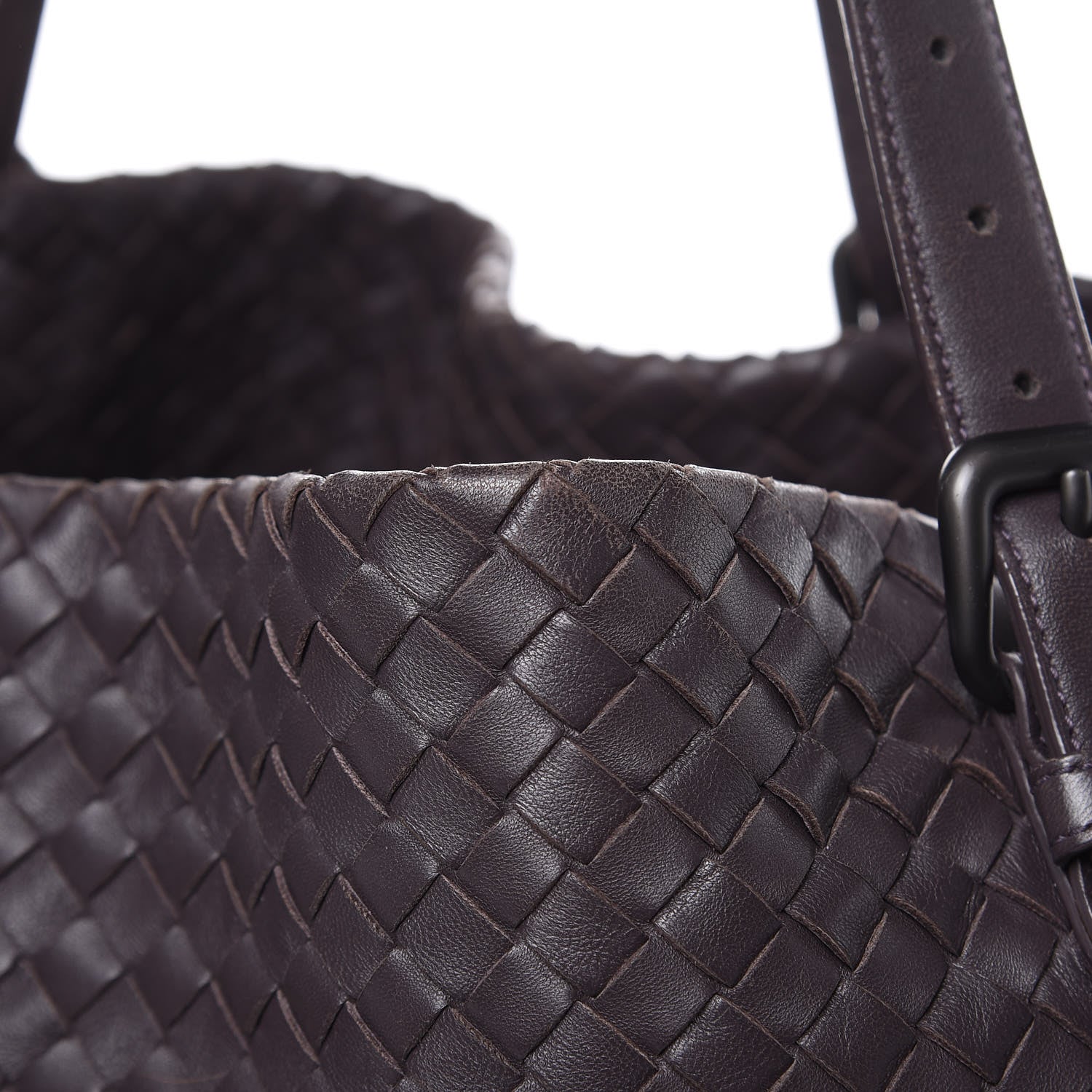 Bottega Veneta Nappa Intrecciato Large Cesta Tote Quetsche 14 of 19