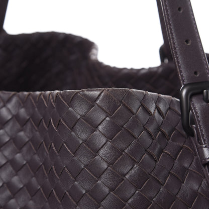 Bottega Veneta Nappa Intrecciato Large Cesta Tote Quetsche 14 of 19