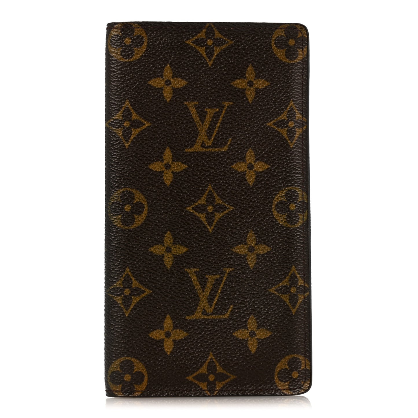 Monogram Checkbook Holder Case Wallet