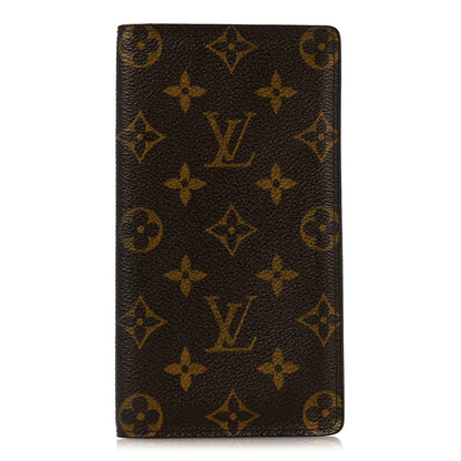 Louis Vuitton Monogram Checkbook Holder Case Wallet 1 of 8