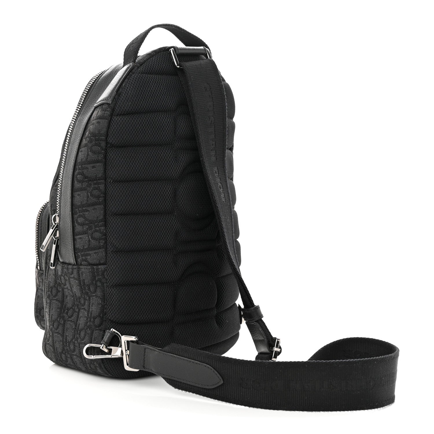 Christian Dior Oblique Mini Rider Backpack Black 3 of 13