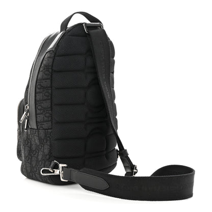Christian Dior Oblique Mini Rider Backpack Black 3 of 13
