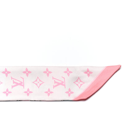 Louis Vuitton Silk Monogram Let's Go BB Bandeau Pink 3 of 3