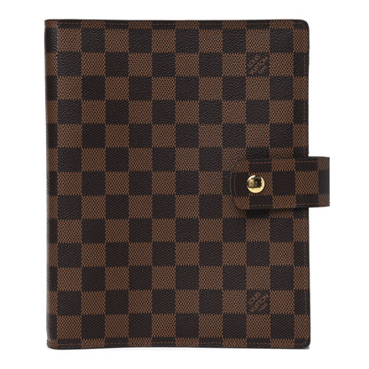 Louis Vuitton Damier Ebene Large Ring Agenda Cover 1 of 4