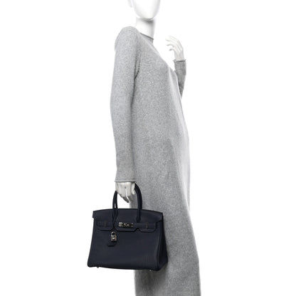 Hermes Togo Birkin 30 Bleu Nuit 2 of 10