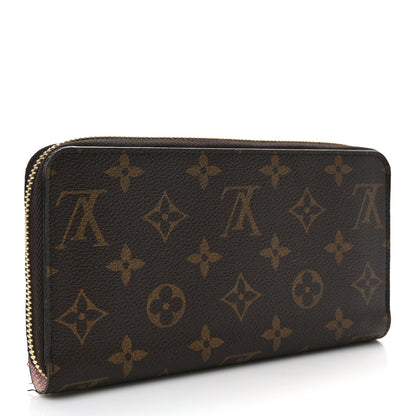 Louis Vuitton Monogram Zippy Wallet Rose Ballerine 3 of 9