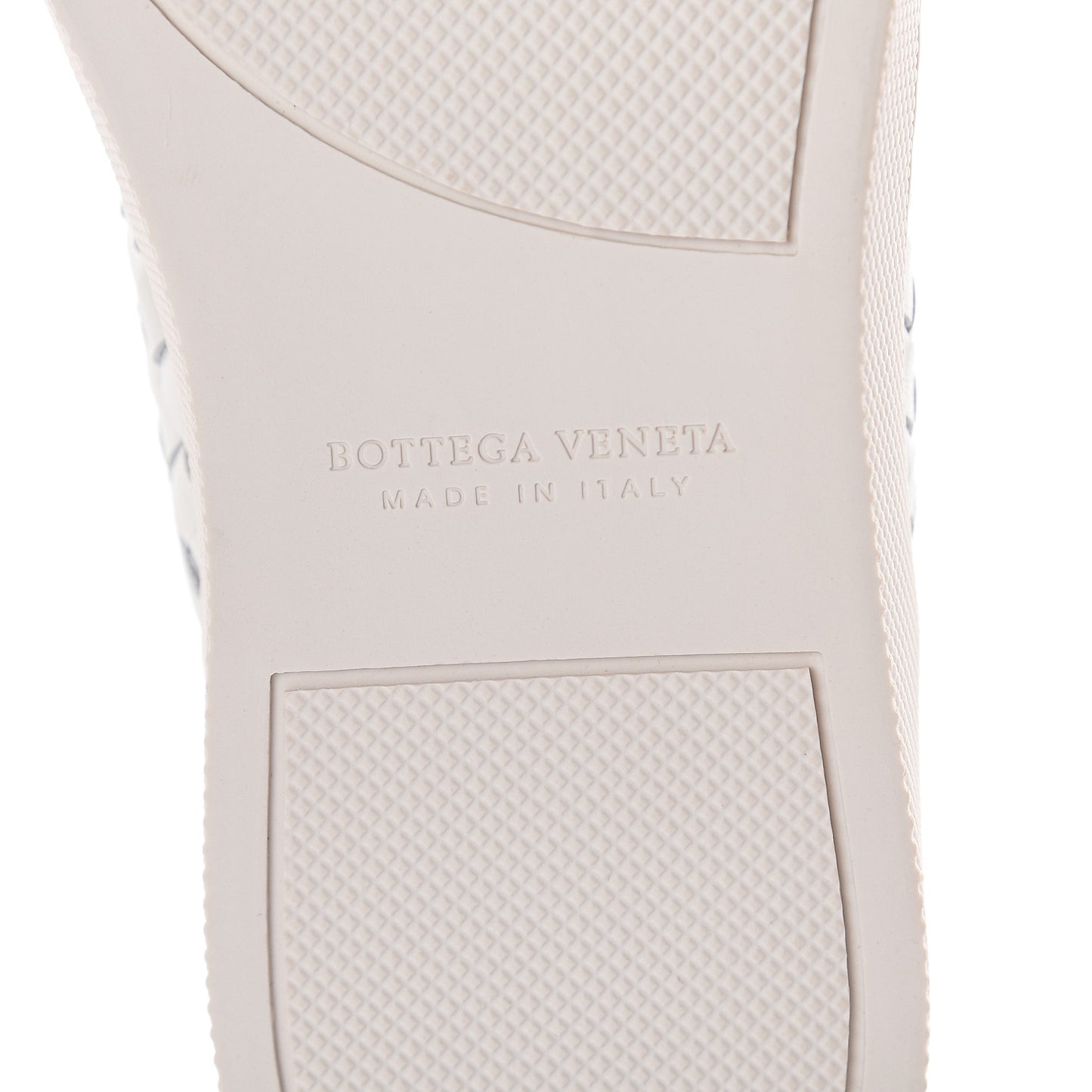 Nappa Intrecciato Slip On Sneakers 38.5 White