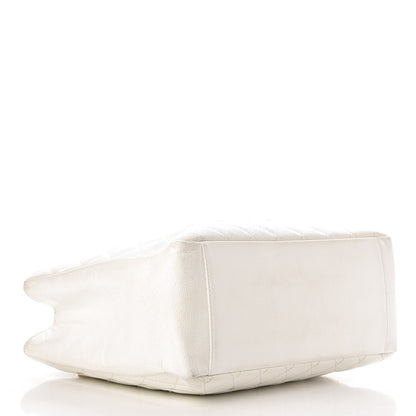 Chanel Caviar Quilted Grand Shopping Tote GST White 4 of 17