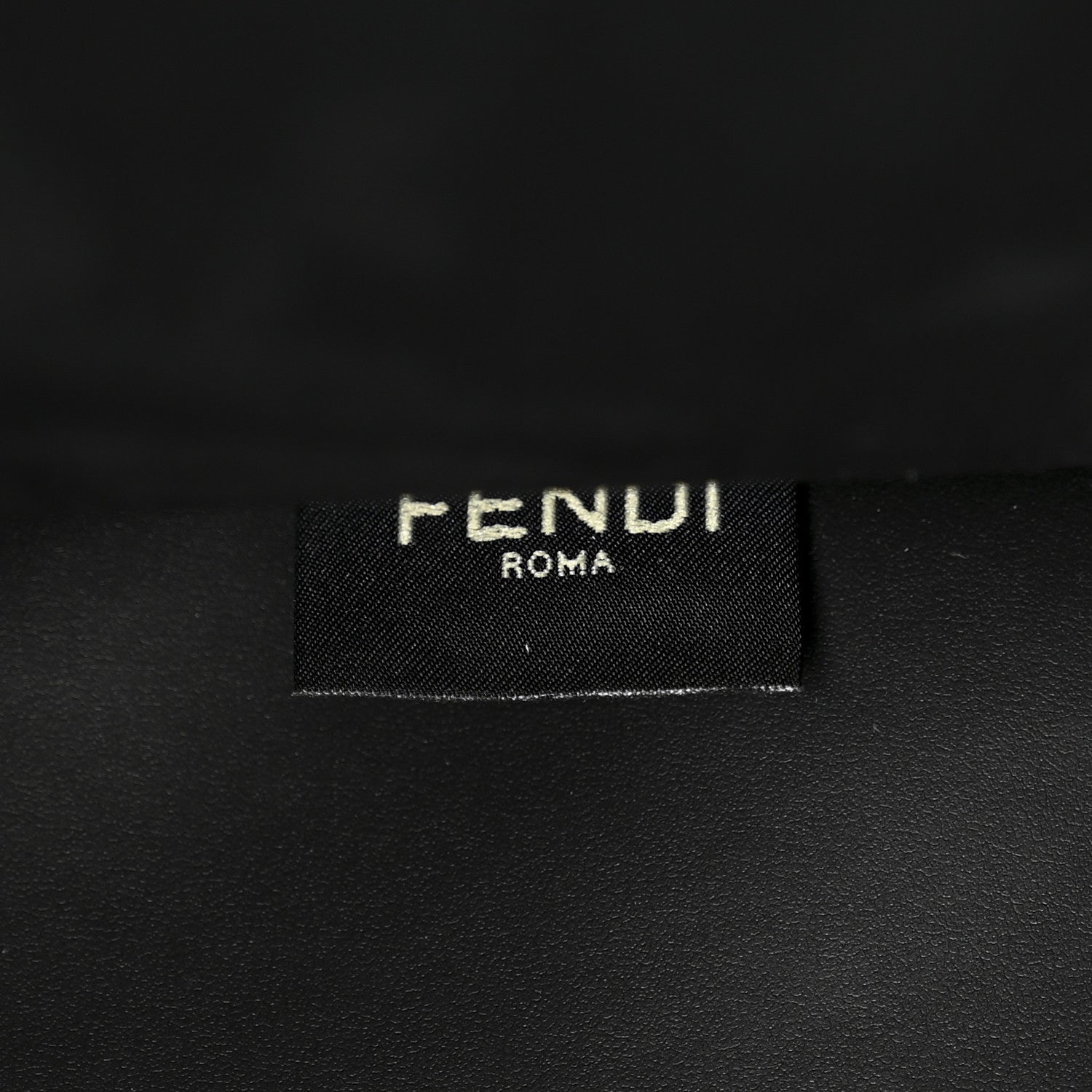 Fendi X MARC JACOBS Vitello King Logo Print Medium Fendi Sunshine Shopper Tote Black White 7 of 11