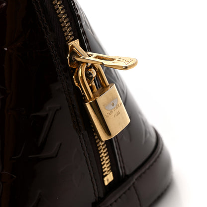 Louis Vuitton Vernis Alma PM Amarante 11 of 14