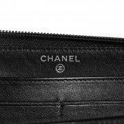 Chanel Caviar Large Timeless CC Zip Around Wallet Black 7 of 16