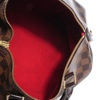 Louis Vuitton Damier Ebene Speedy 30 5 of 7