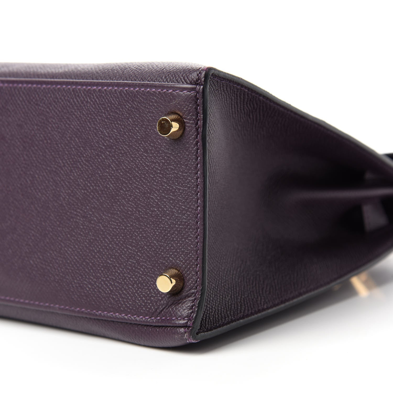 Hermes Epsom Kelly Sellier 28 Raisin 7 of 11