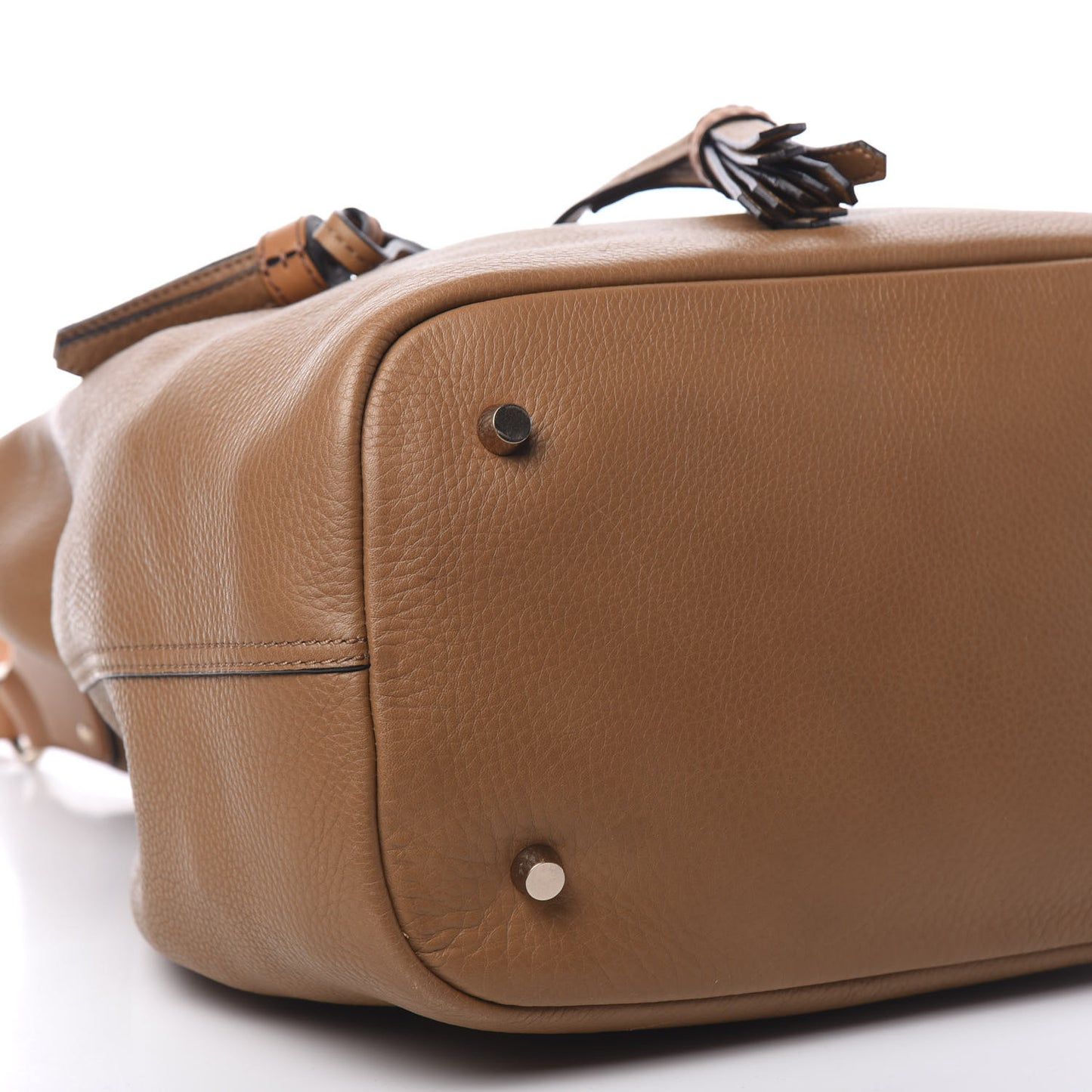 Grainy Calfskin Large Ashby Hobo Sand