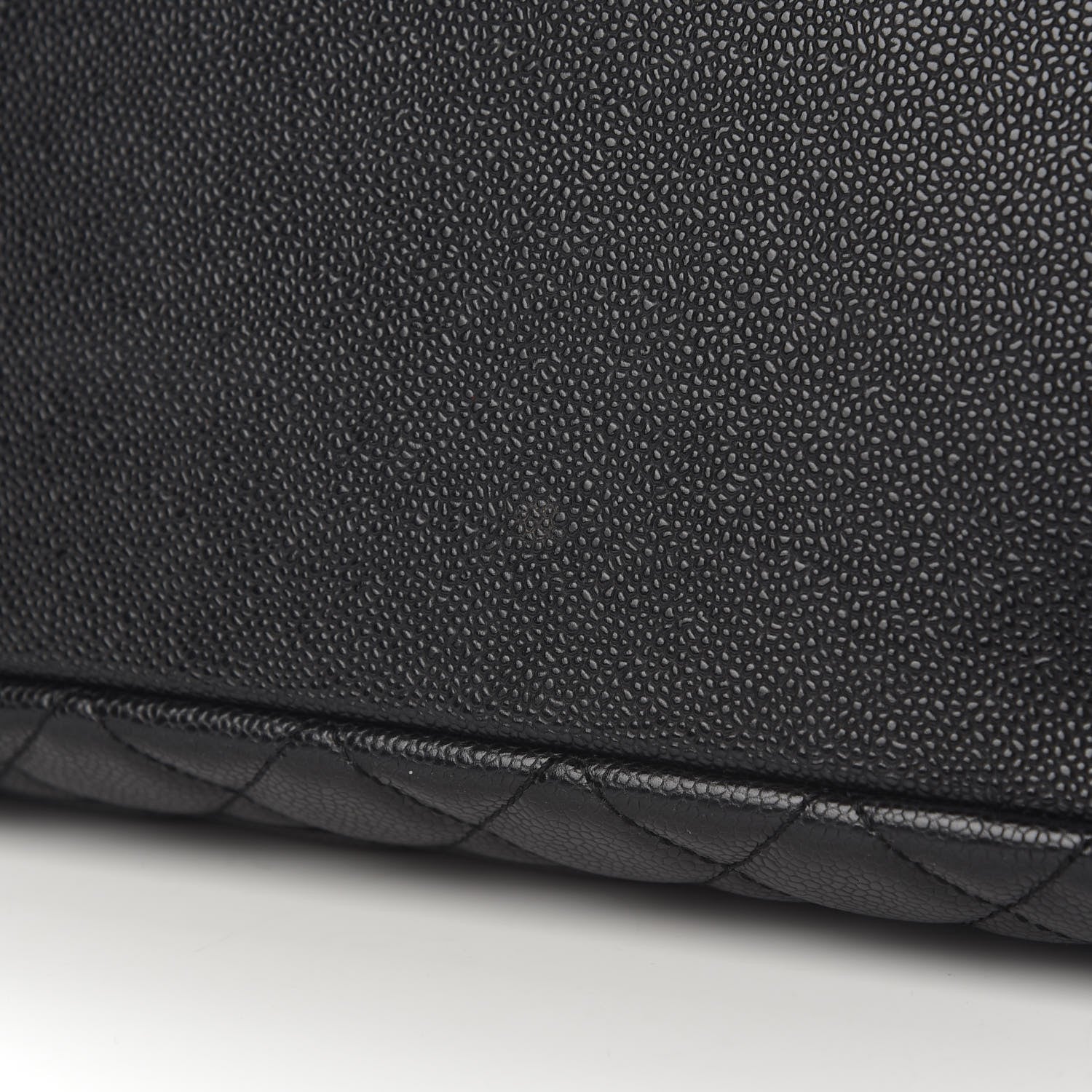 Chanel Caviar Quilted XL Grand Shopping Tote GST Black 10 of 10